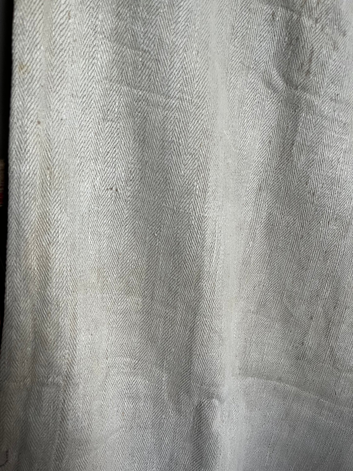 Rarität von 1888: großer Leinensack mit tollem original Aufdruck