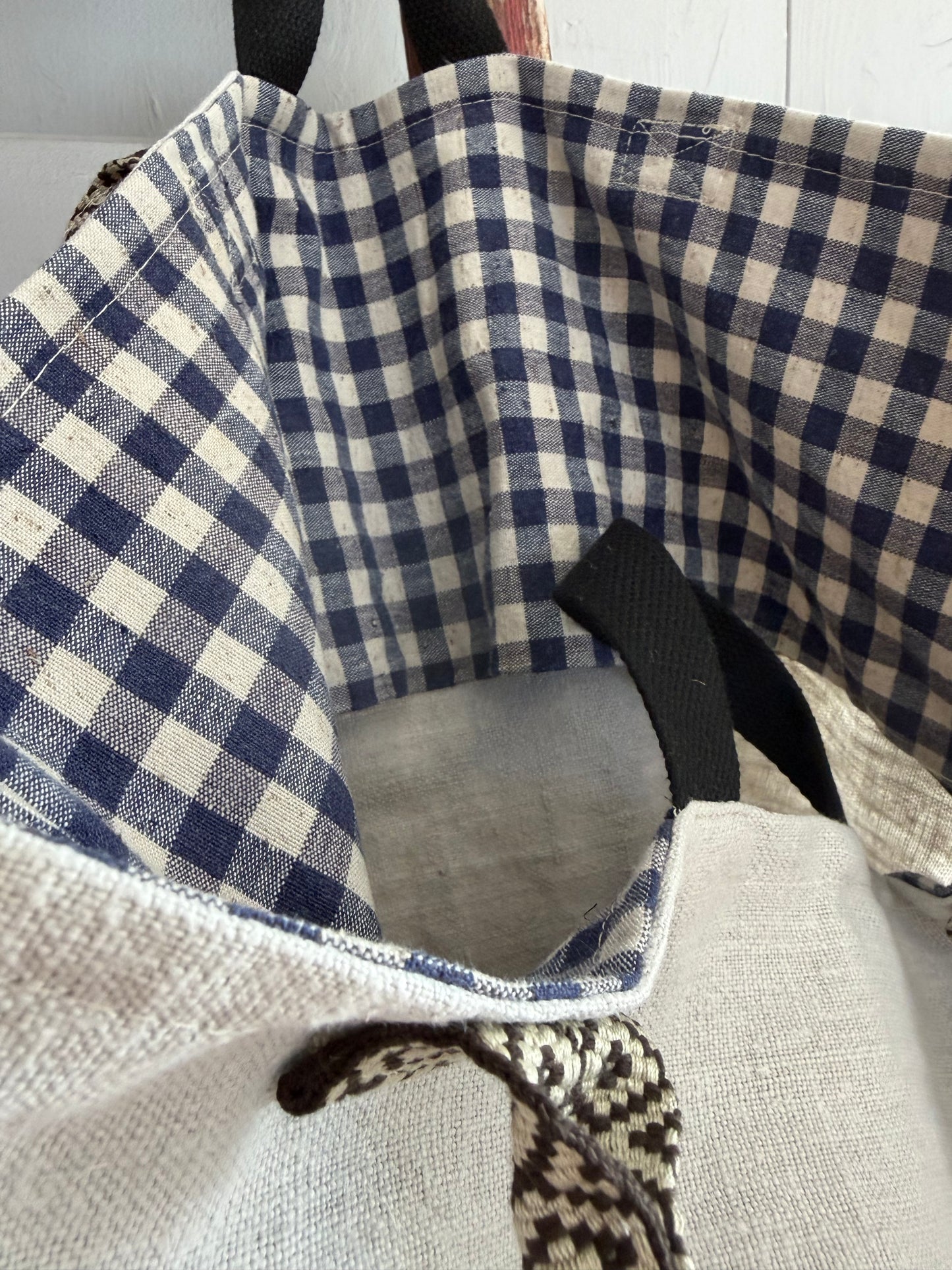 Leinentasche Shopper für den kleinen Einkauf
