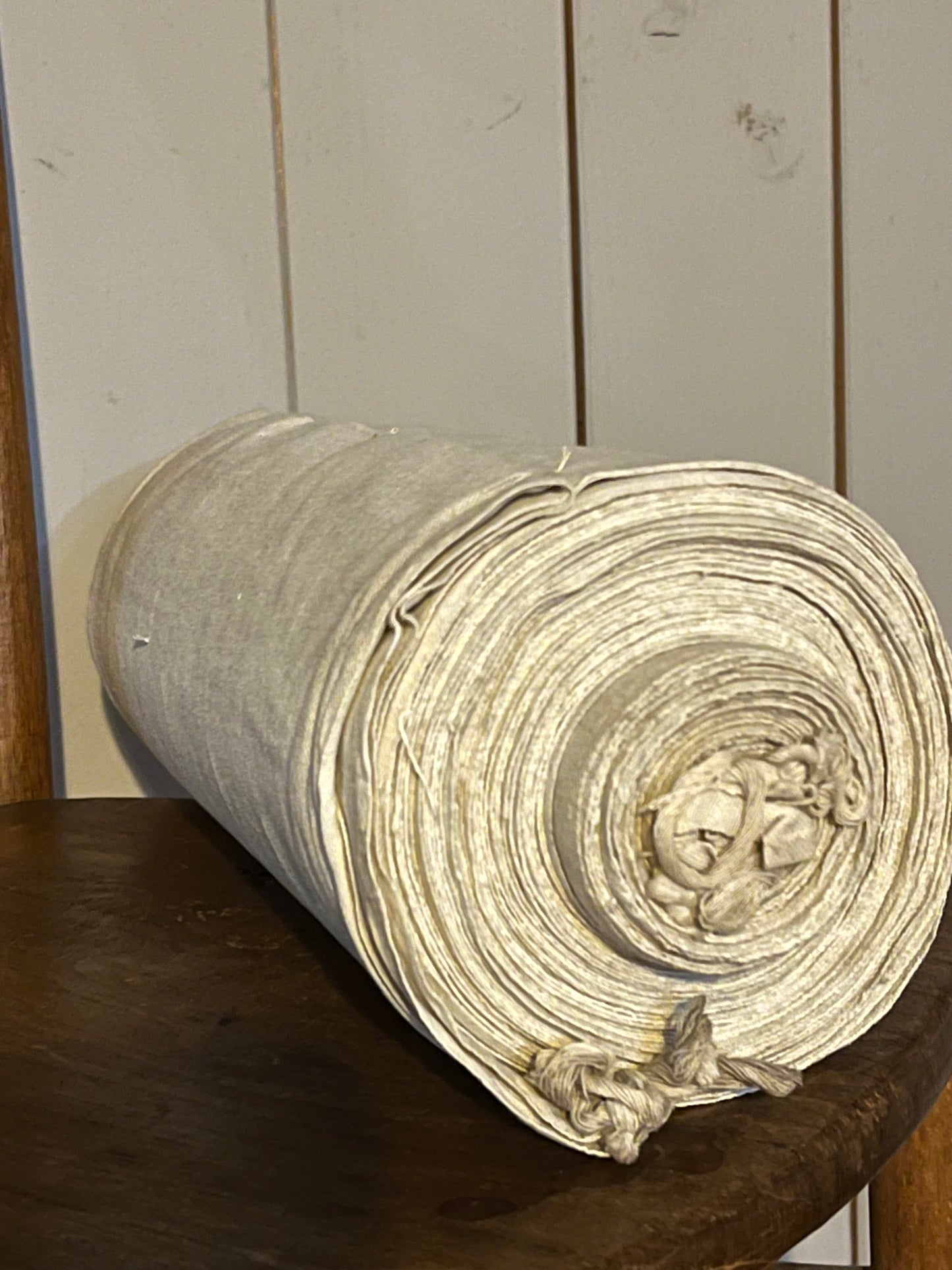 Rarität: 7 Meter antikes Leinen, sauber und fein gewebt