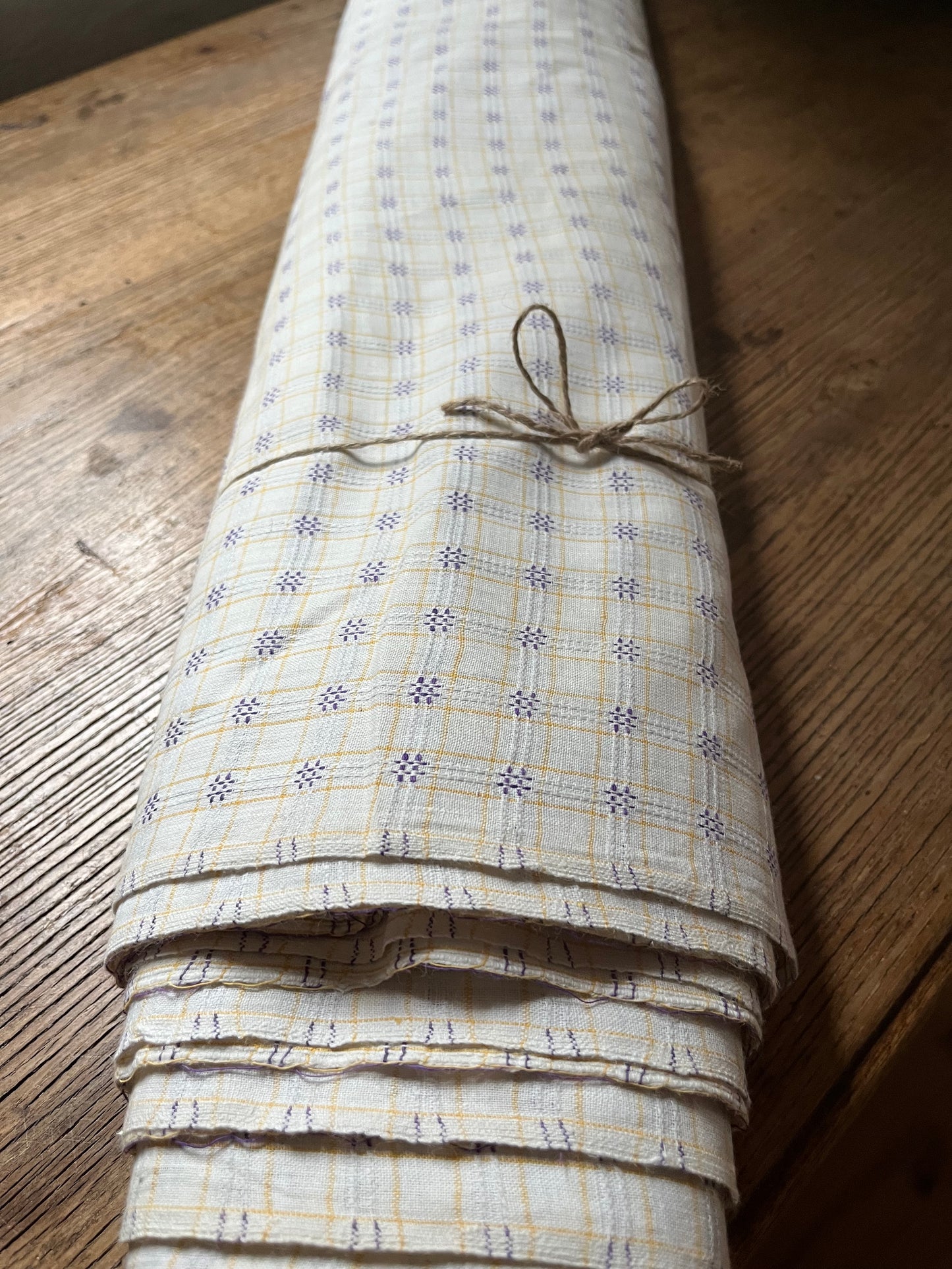 Seltenes Leinen aus den 1930er Jahren: 4 x 1,6 Meter