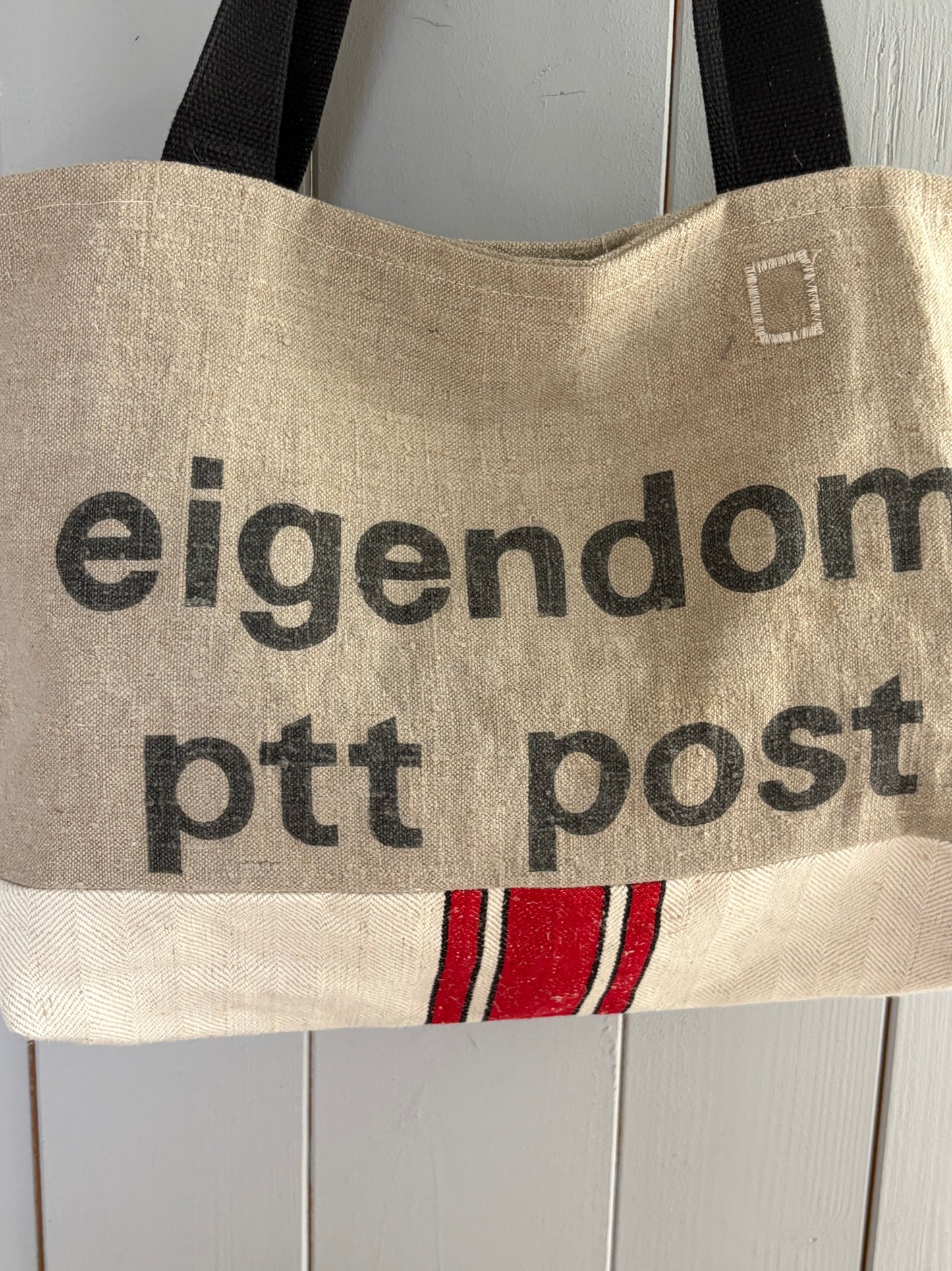Dutch Bag: Tasche aus kräftigem altem Postsack aus den Niederlanden