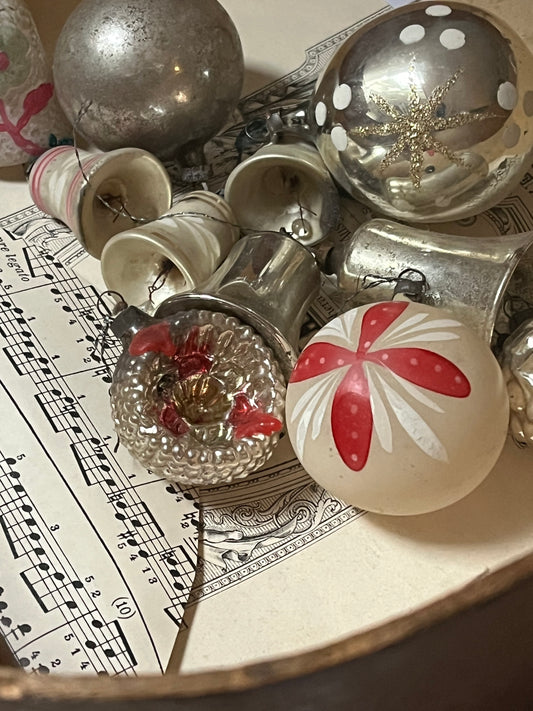Große Sammlung Weihnachtsschmuck von ca. 1940