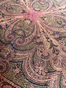 Decke Stola aus dem vergangenen Jahrhundert Paisley 97 x 97 Plaid