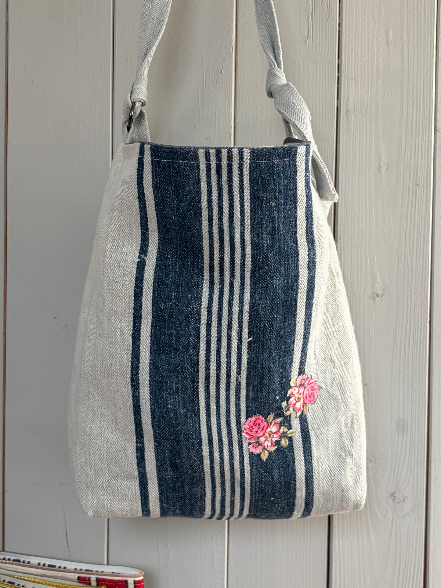 Everyday Tasche aus kräftigem altem Leinensack
