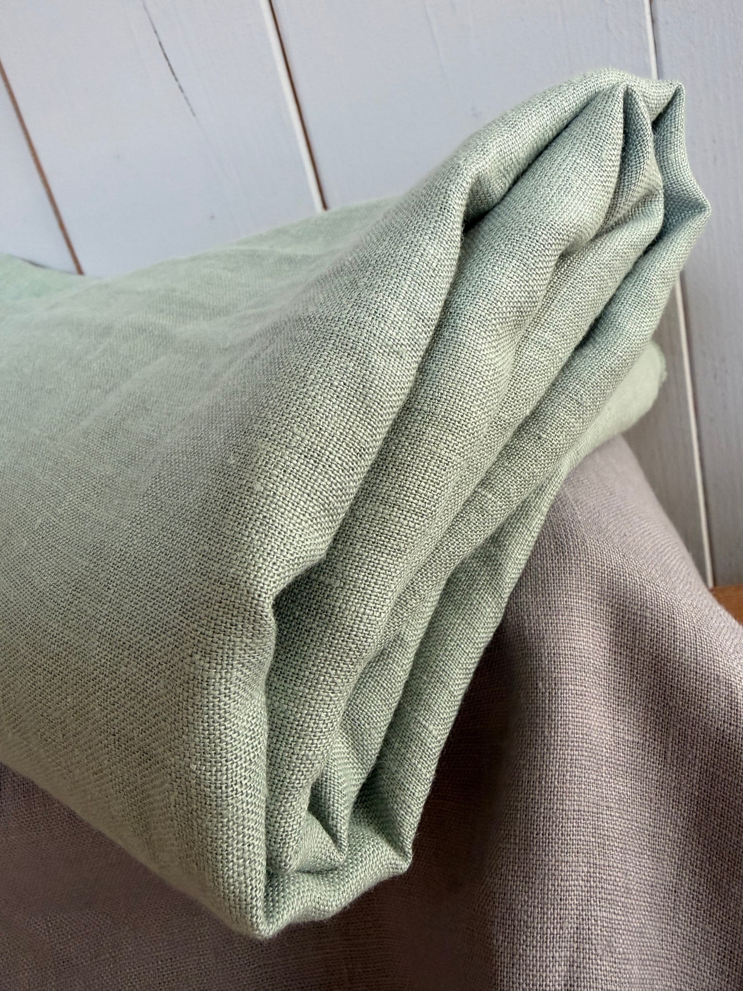 Washed Leinen in Pastell-Mint 2,65 x 1,55