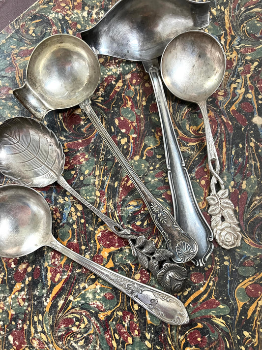 5 x Vintage Löffel aus Belgien