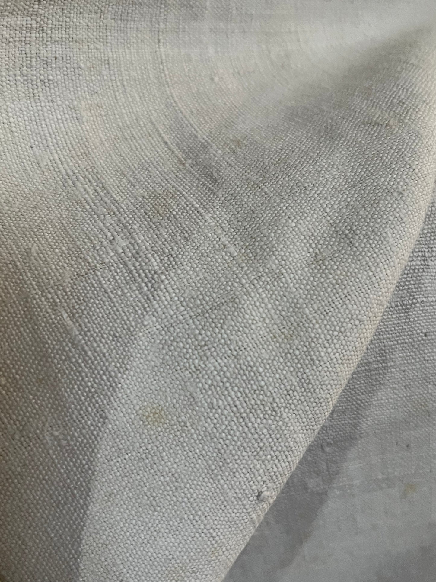 Original verschnürt: 8 Meter schweres Leinen 1940er Jahre - 2,4 Kilo