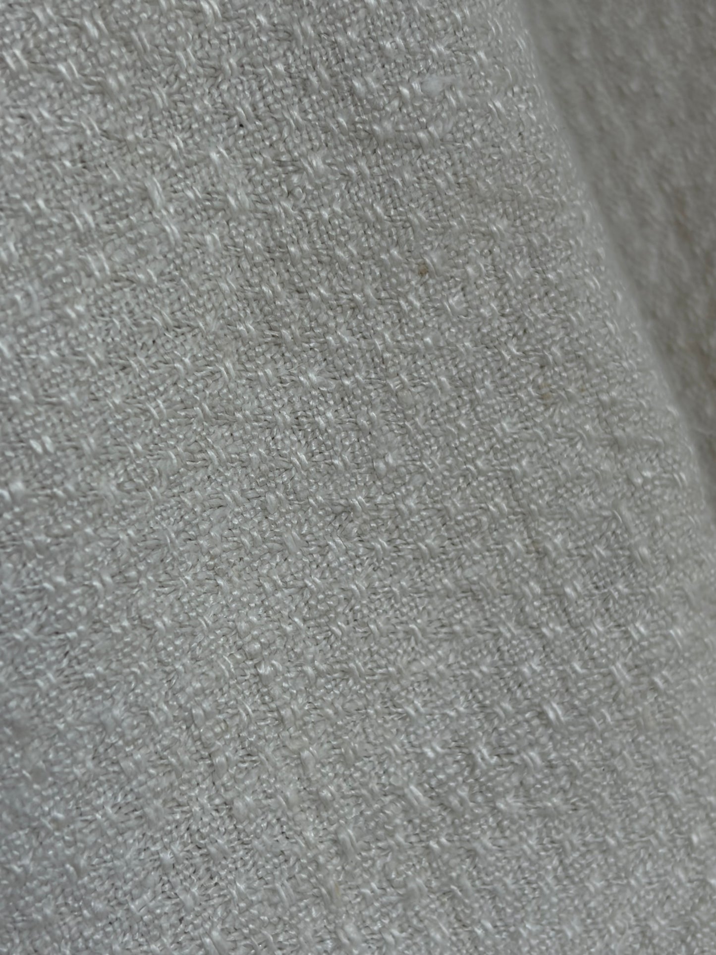 XL Klassiker Leinen Tuch mit Waffelmuster und Monogramm