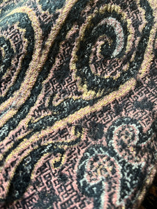 Decke aus dem Jugendstil Paisley Plaid
