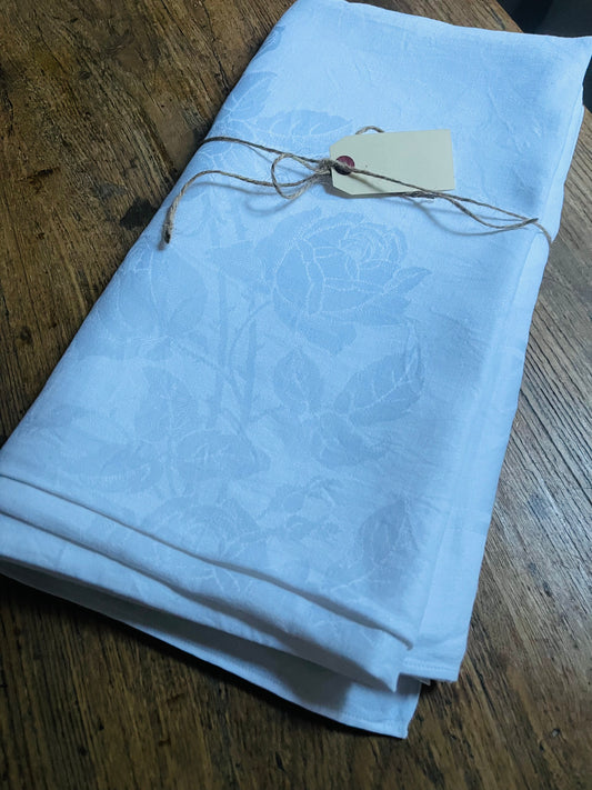 Große und vornehme Damastdecke 160 × 150