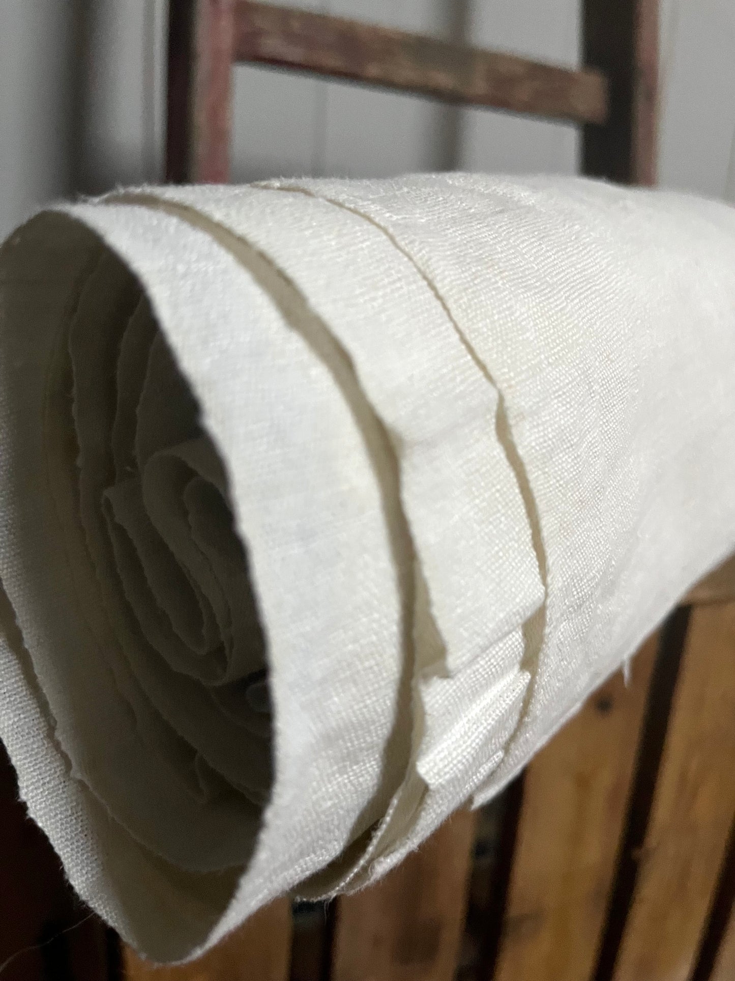 Extrabreit: 2,8 x 1,3 Meter tolles Leinen, sauber