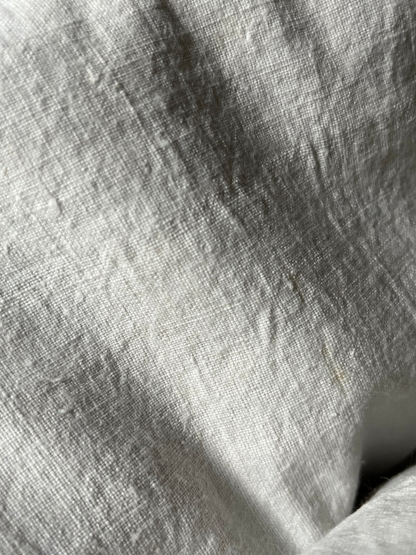 Fantastische 11,4 Meter handgewebtes Leinen aus Bayern um 1900 - 2,1 Kilo