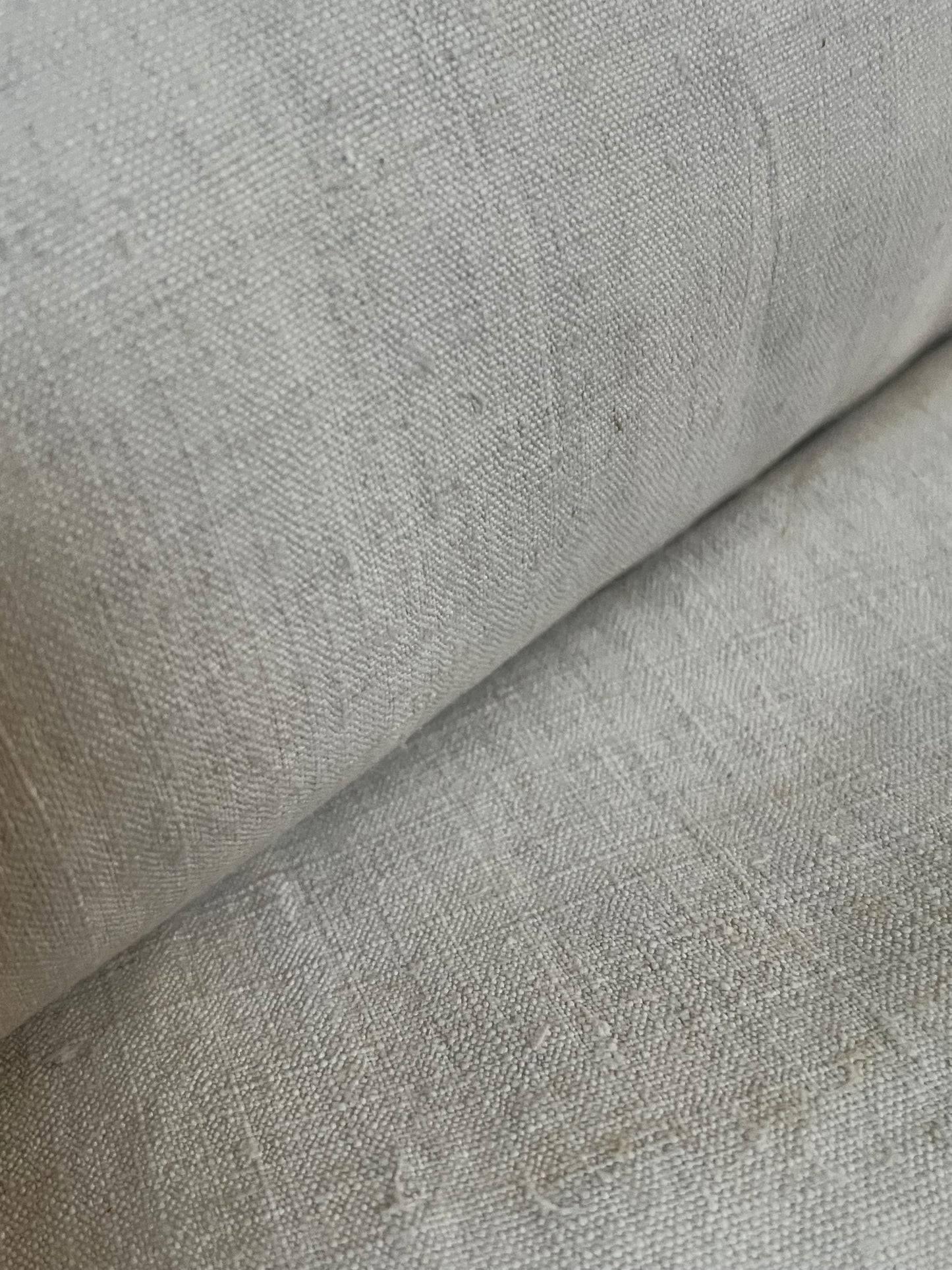 Original verschnürt: 8 Meter schweres Leinen 1940er Jahre - 2,4 Kilo