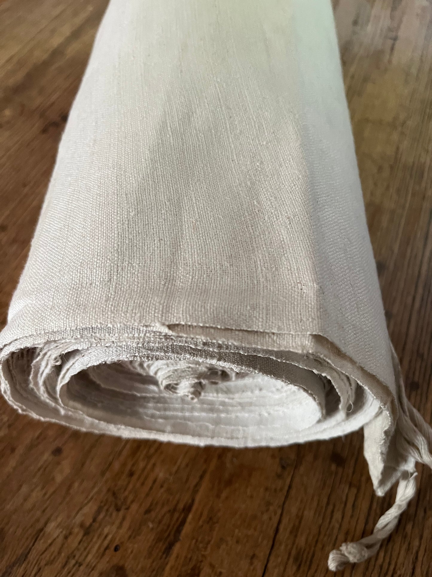 Top antikes Leinen: 5 Meter, sauber und fein gewebt