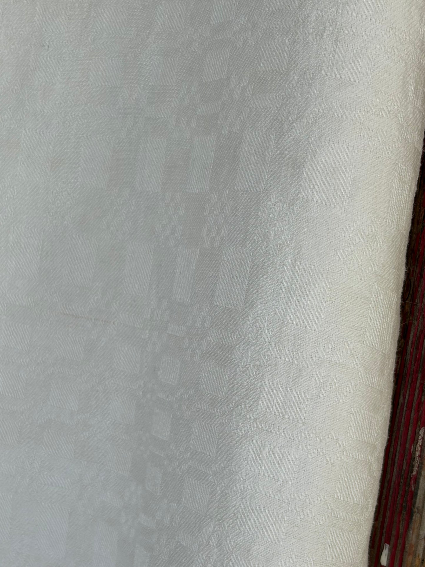 XXL französische vintage Leinendecke top 1,9 x 4,15