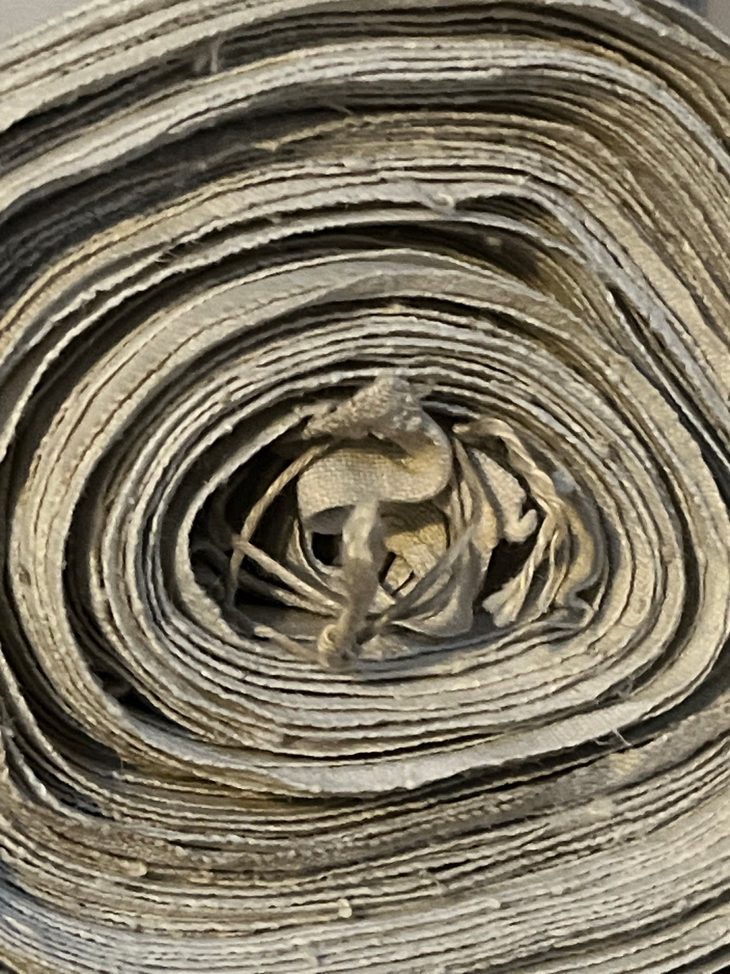 Rarität: 6 Meter antikes Leinen, sauber und fein gewebt