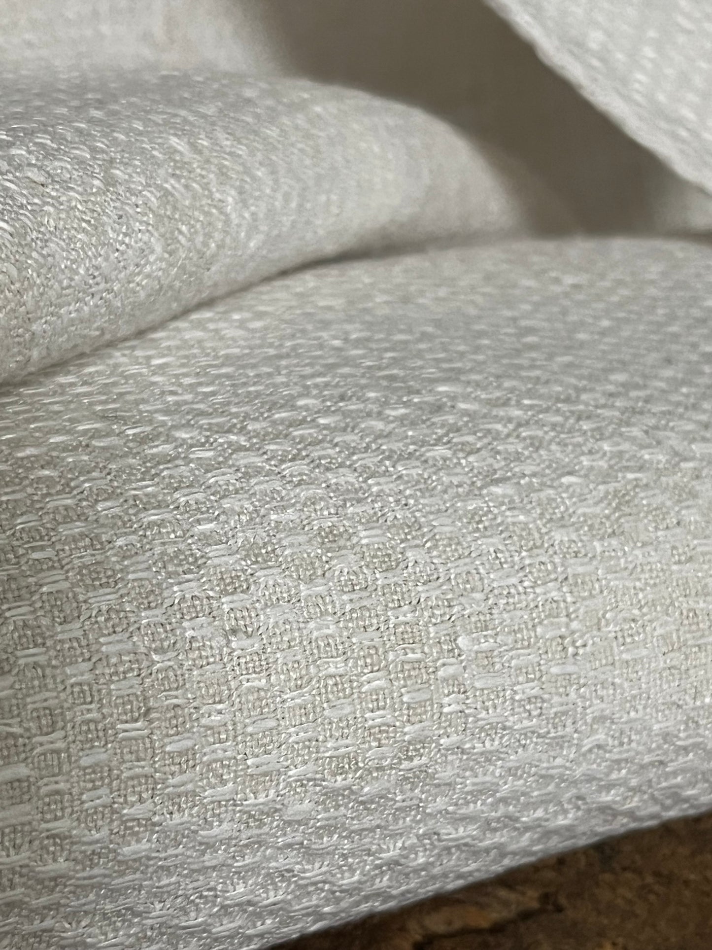 3,15 Meter altes Leinen mit Struktur und Monogramm