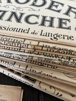 Load image into Gallery viewer, 1919: über 100 Jahre alte französische Stick Vorlagen: La Broderie Blanche
