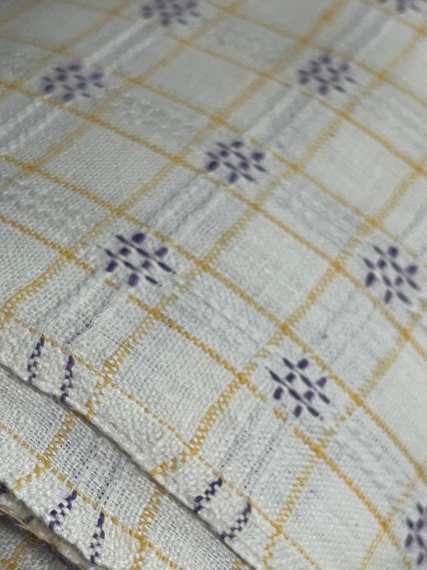 Seltenes Leinen aus den 1930er Jahren: 4 x 1,6 Meter