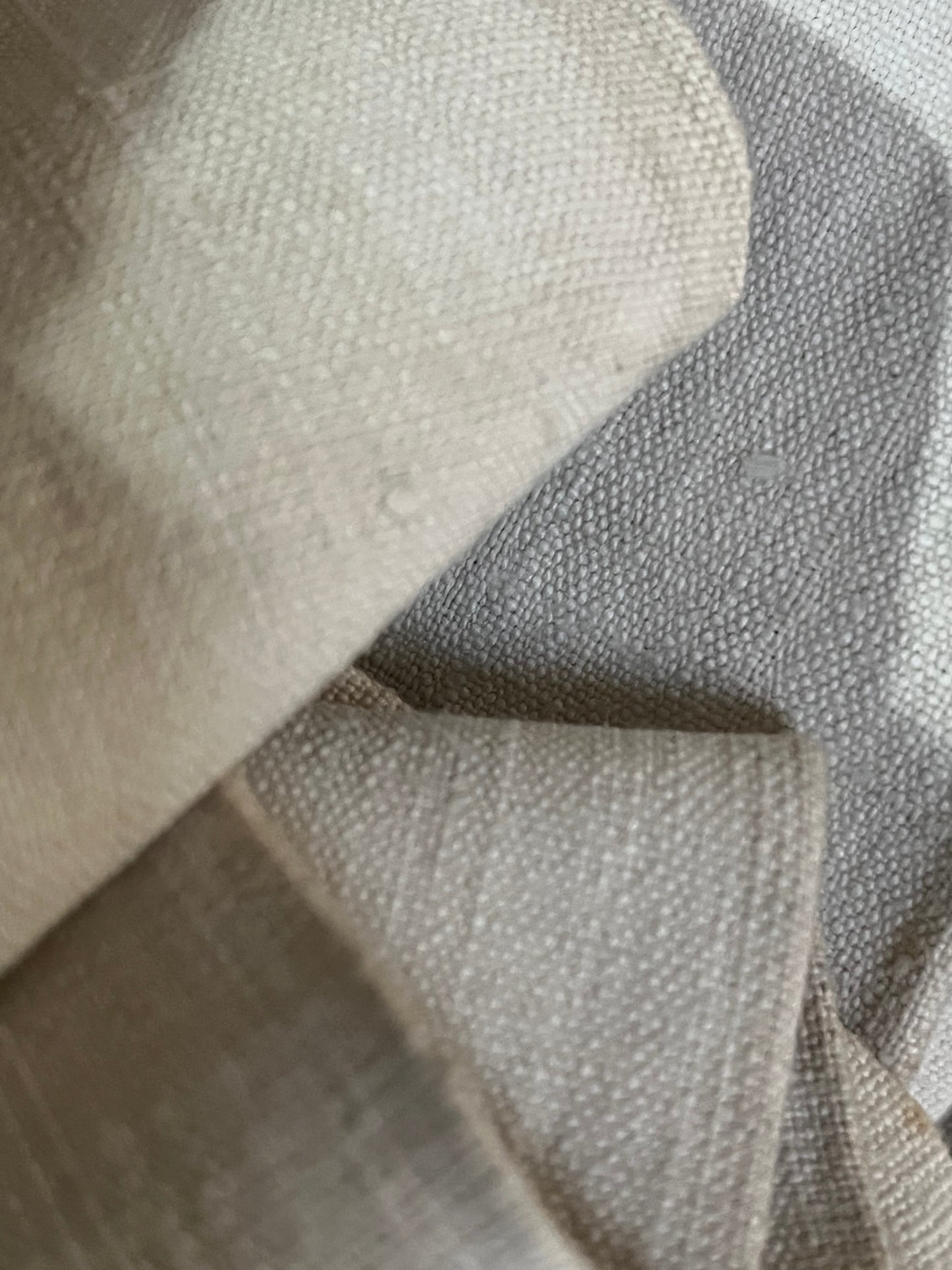 Original verschnürt: 8 Meter schweres Leinen 1940er Jahre - 2,4 Kilo