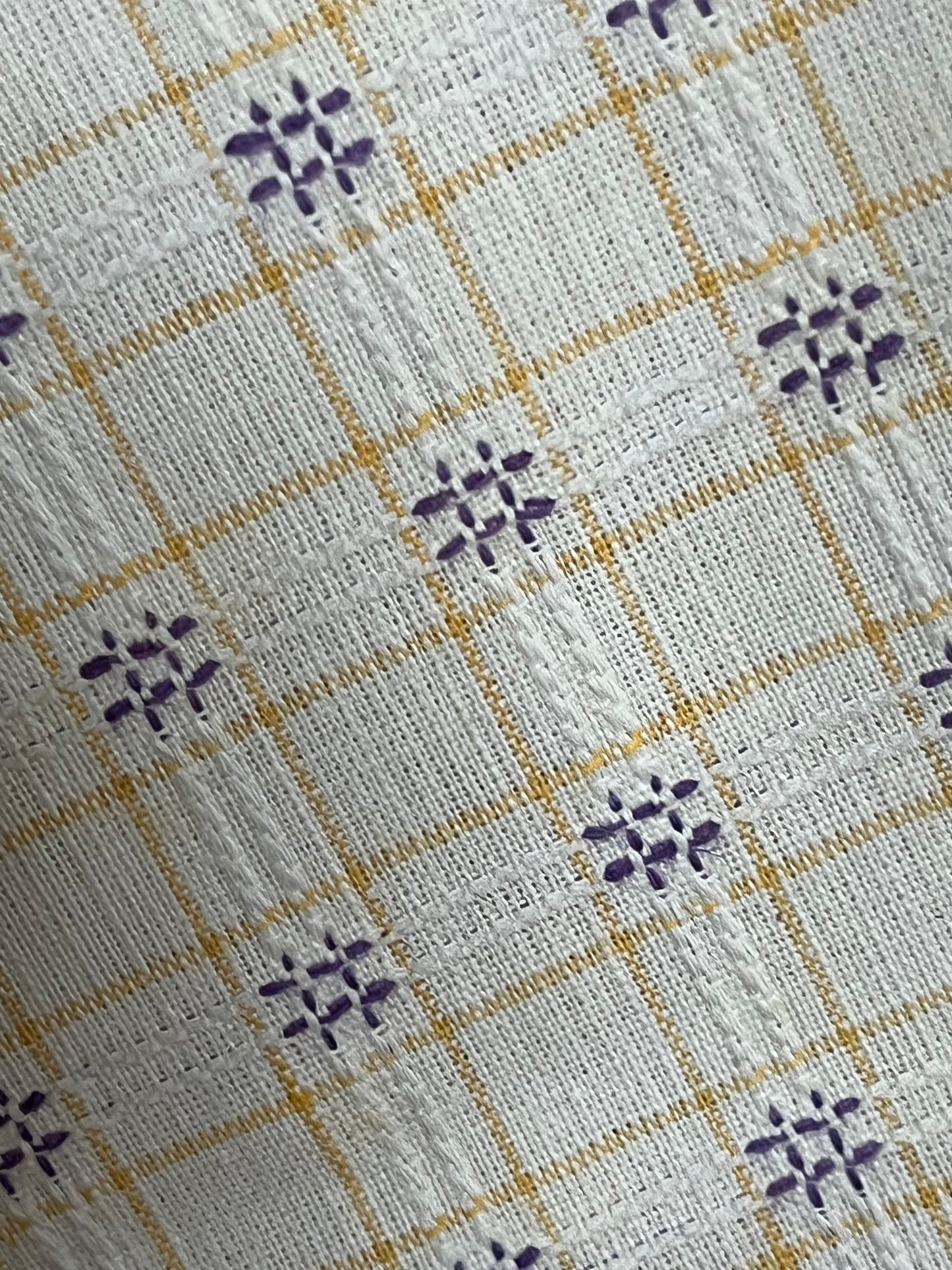 Seltenes Leinen aus den 1930er Jahren: 4 x 1,6 Meter