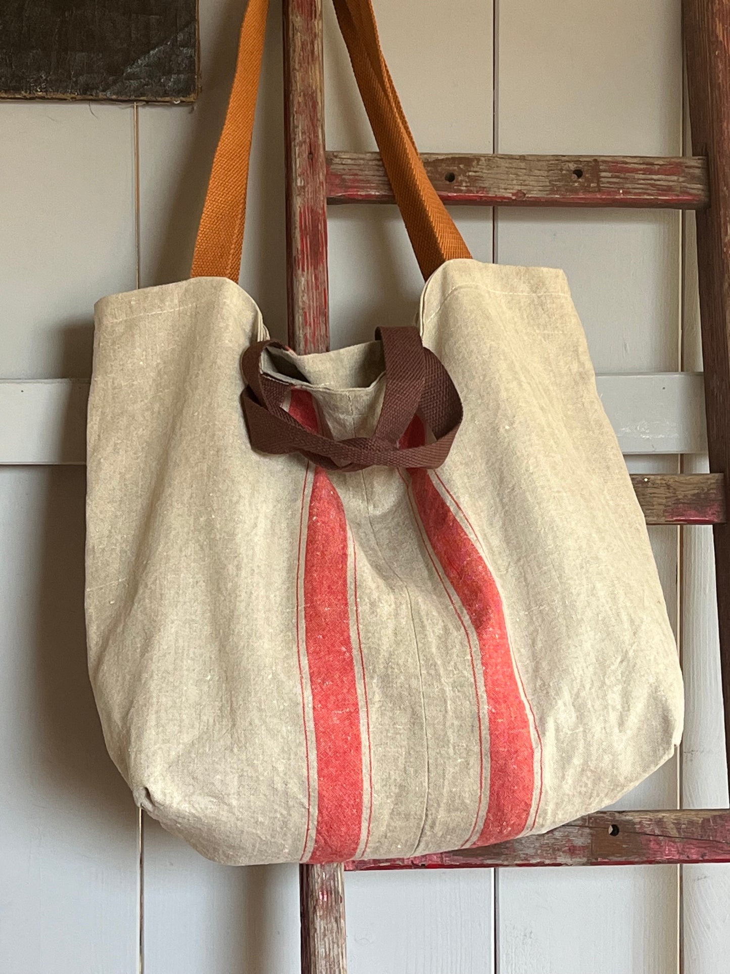 Leinentasche Shopper für den Einkauf