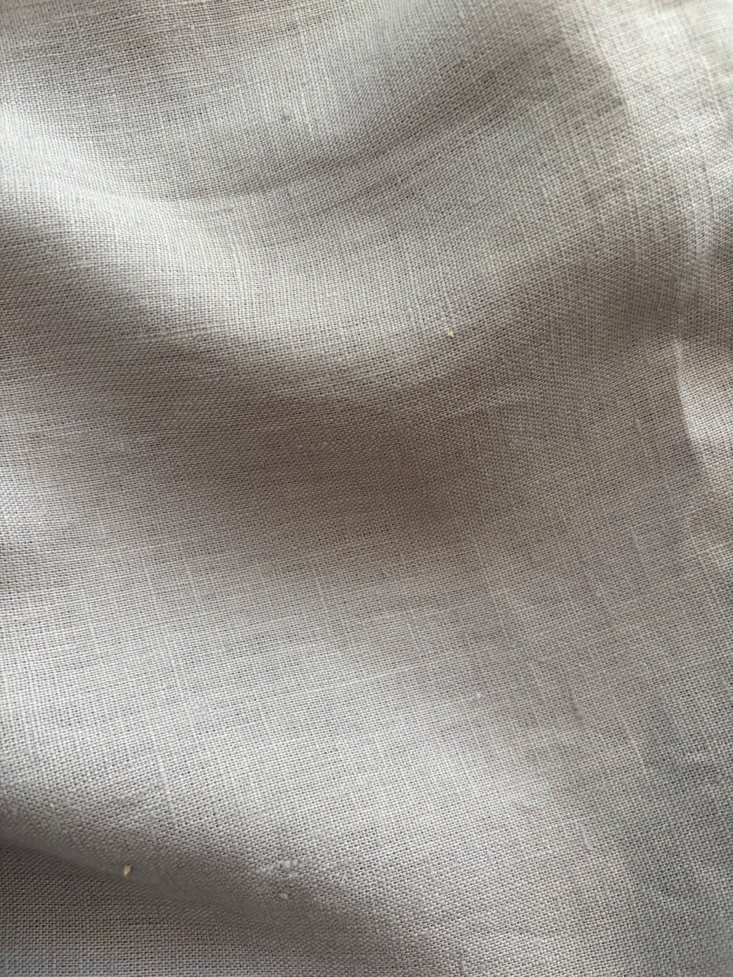 Washed Leinen in zart Grau 7 x 145