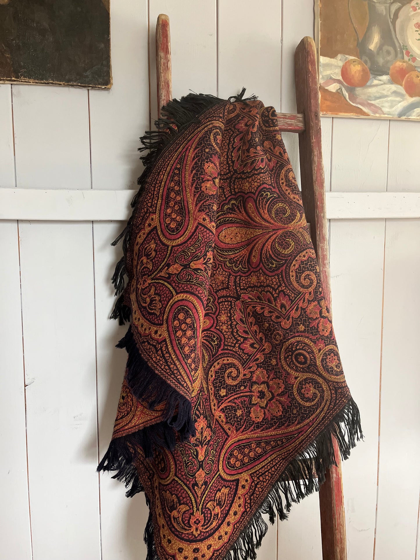 Paisleydecke aus Frankreich