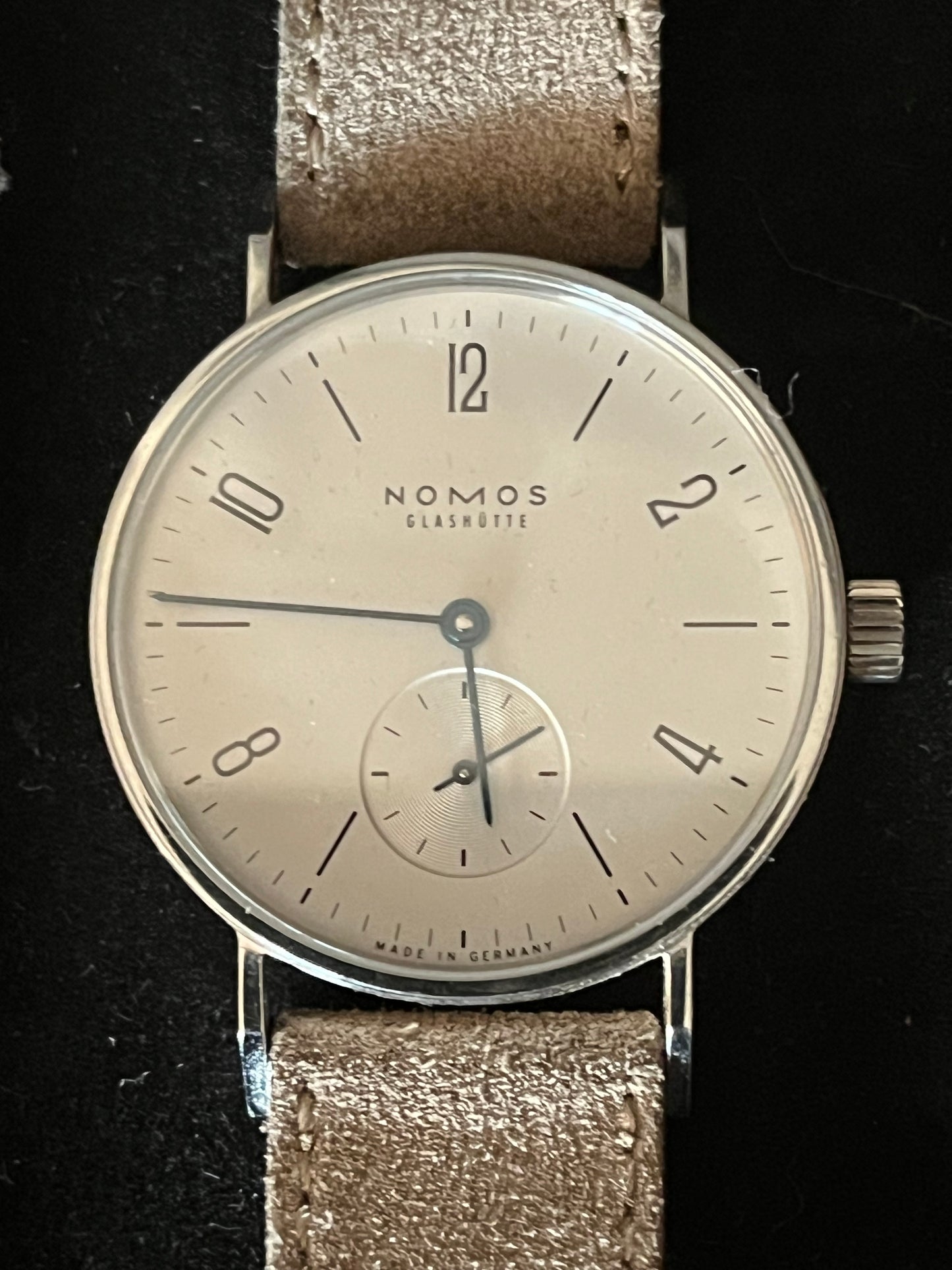 Nomos Glashütte Damenuhe Tangente - neuwertig mit Papieren