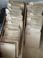 Load image into Gallery viewer, Große Sammlung vintage Kupferschablonen Monogramme Alphabet

