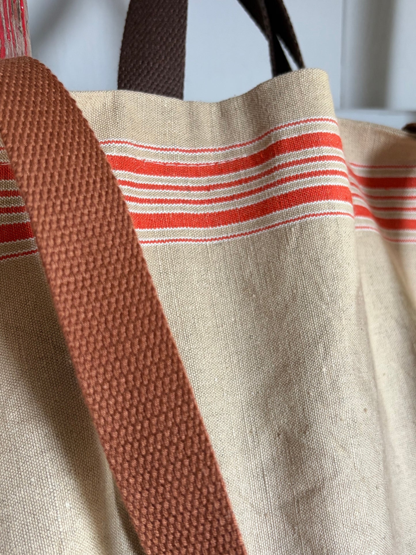 Leinentasche Shopper für den Einkauf